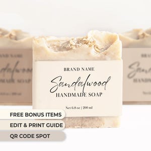 Modello di etichetta per sapone personalizzato Fascia per la pancia del sapone Avvolgere il sapone attorno alla spa Barra di sapone Etichetta personalizzata Marchio per la cura della pelle Sapone Barra di sapone biologico Etichetta Barra di sapone
