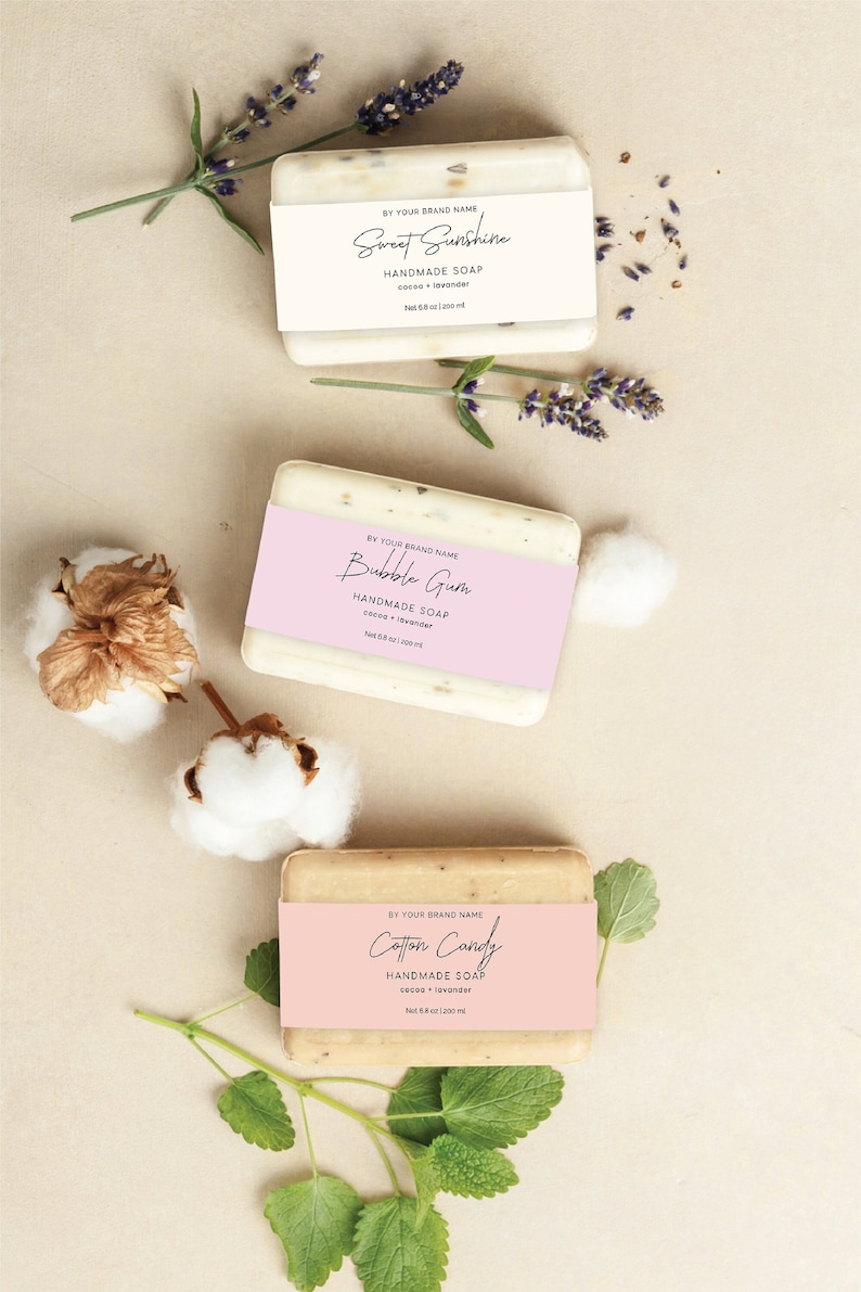 Custom Soap Label Sticker Soap Bar Wrap Label Soap Label Etsy Canada