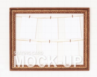 Wedding Seating Cards Mockup Seating Card Mock Up Seating Chart Cards Mock up Table number Sign Mockup Hanging Card Mockup Wedding Seating