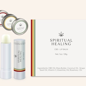 Digital Wellness Product Template Label Organic Cosmetic Label Lip Balm Label Wrap Lip Balm Template Lip Gloss Label Organic Product Label