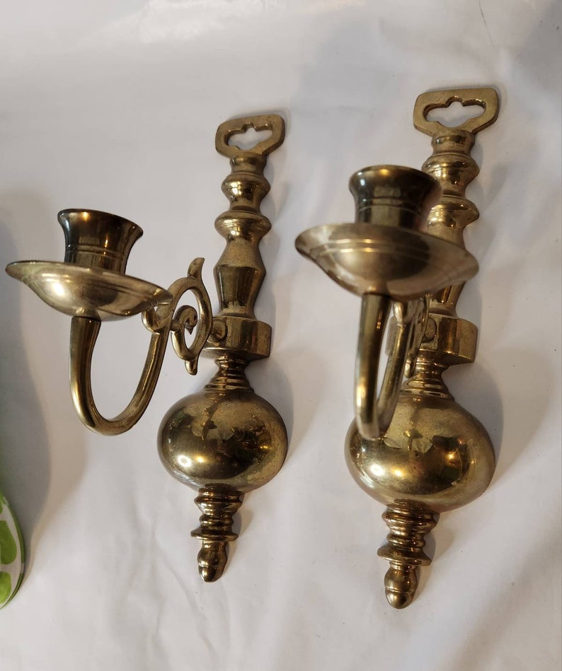 Wall Mount Candle Stick Holders Etsy