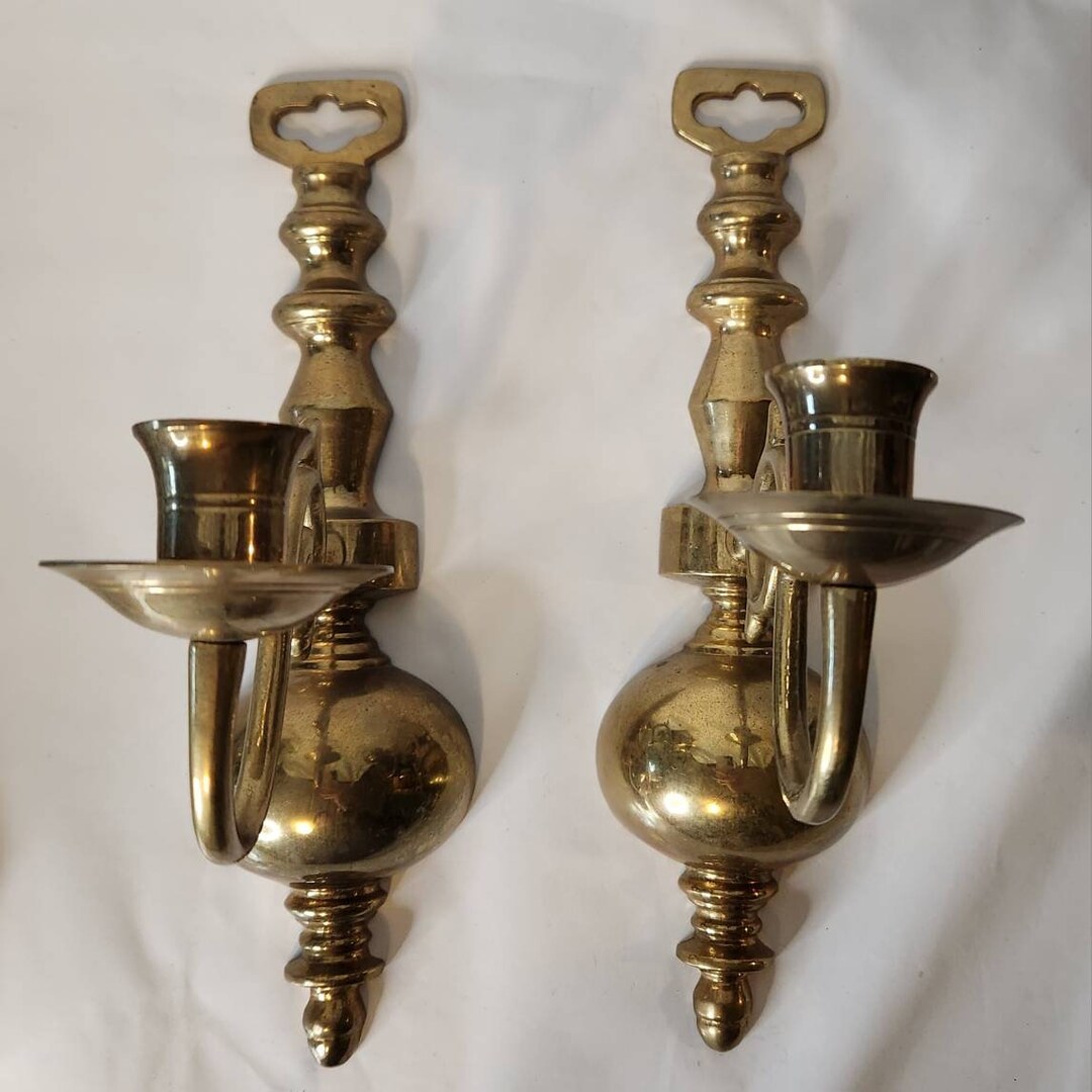 Wall Mount Candle Stick Holders Etsy