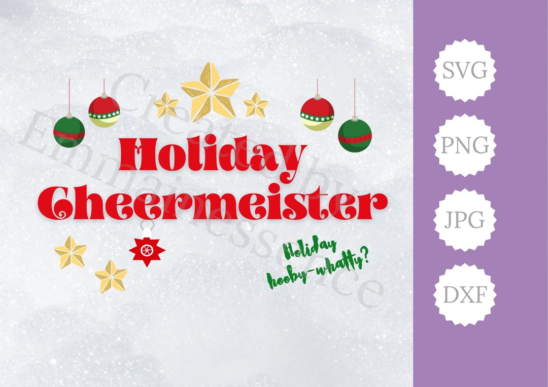 Holiday Cheermeister Grinch Christmas Design Holiday - Etsy