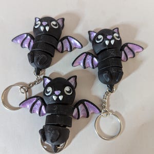 Halloween Bat key chain