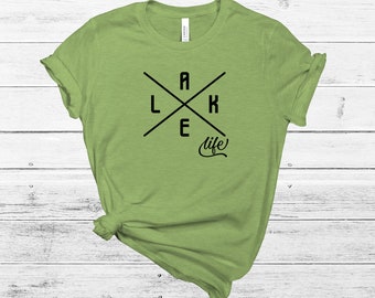 Lake Life SVG: Summer Vacation Camper Nature Design (Digital Download)