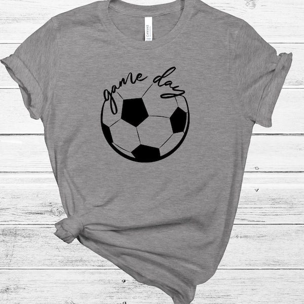 Game day soccer svg | Soccer ball | Game Day Shirt svg | Sports Parent svg | Soccer Mom | Game Day Vibes Soccer | Cute Family Tee