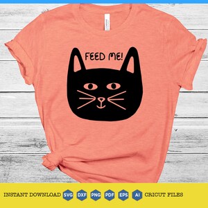Feed Me Cat head svg | Cat SVG | Peeking Cat SVG | Cat Mom Svg | Cute Cat Svg | Baby Cat SVG | Cat Lover Svg | Cat Owner | love kitten svg