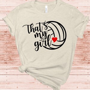 Mamá Voleibolista SVG: Esa es mi niña, hija del voleibol (Descarga digital)