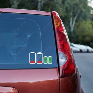 Battery Family Car decal