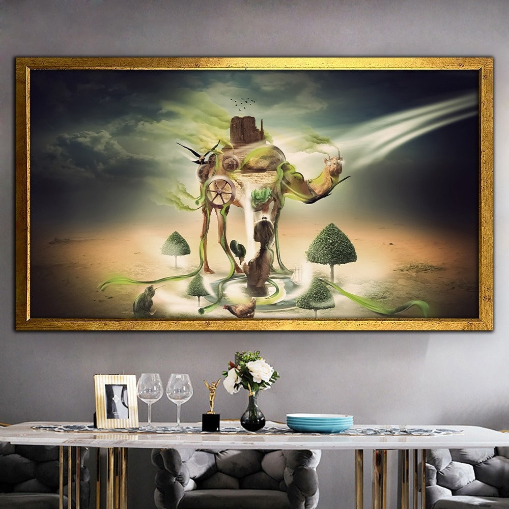 Duality, Surreal Art Print, Surrealist Art, Modern Art, Surreal Art