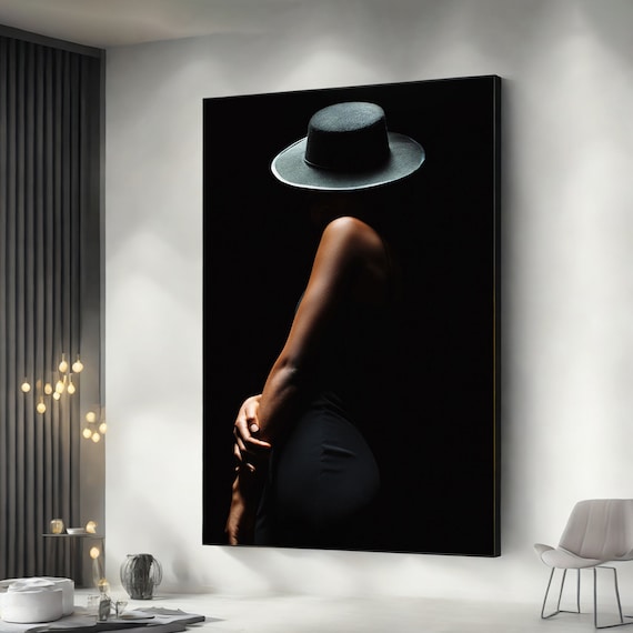 Black art, Black woman art, African American Art, Black Girl Art, Woman Art Decor, Modern Wall Art, Fashion Woman Art, Black girl Wall Art.