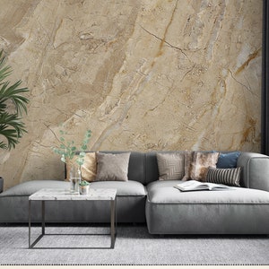 Marble Textured Wallpaper, Stone Textured Wall Mural, Peel and Stick Wallpaper, Fabric Wall Decor