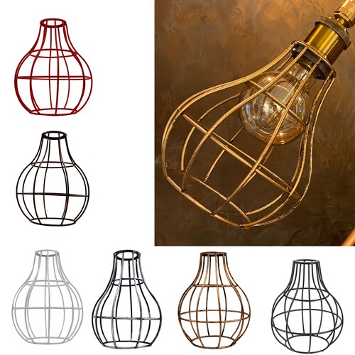 Industrial Copper Lampshade Rustic Vintage Style Metal Etsy