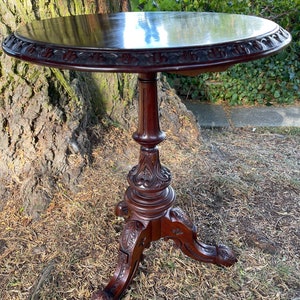 Mahogany Wine Table