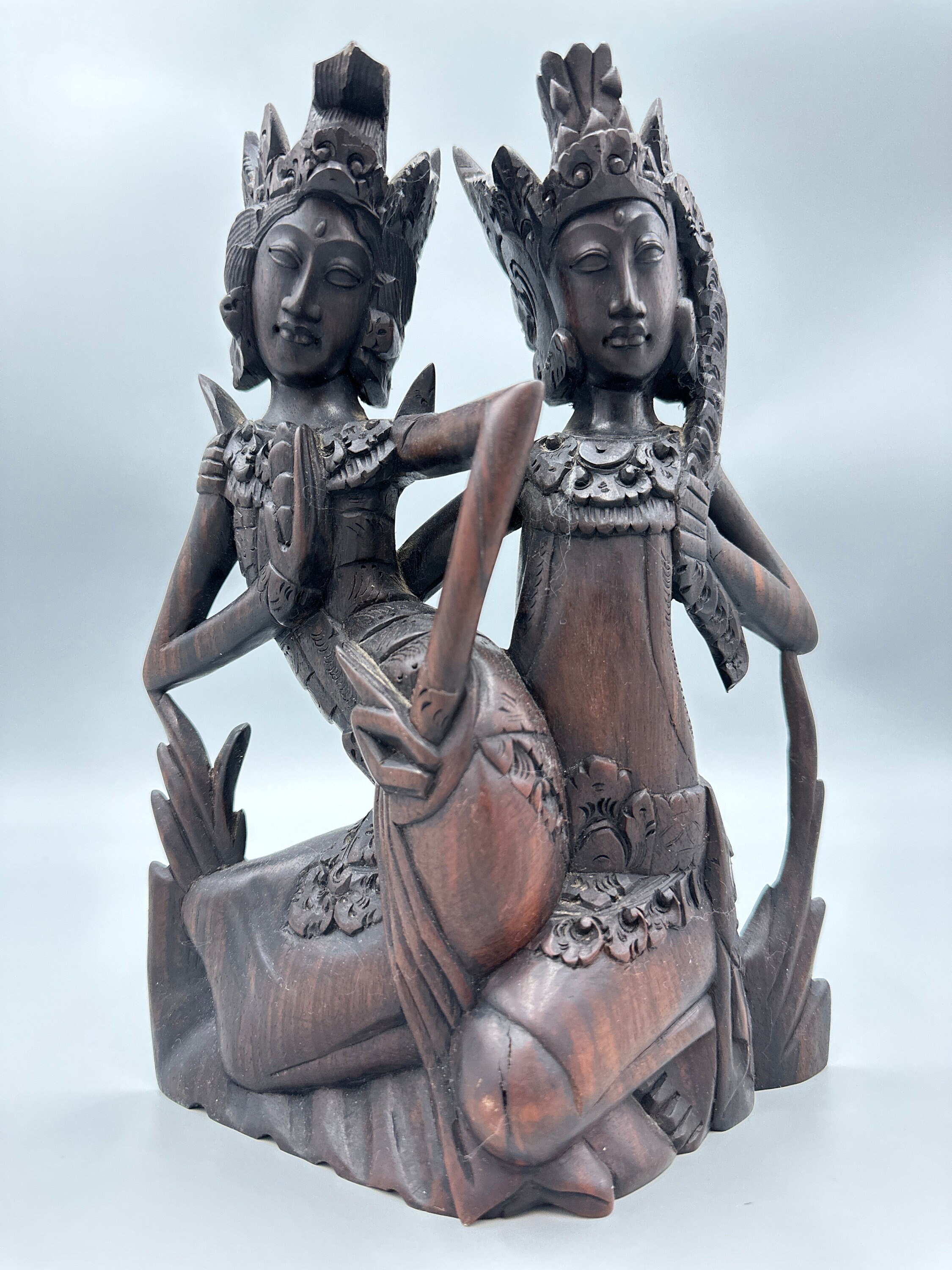 Parasite Wood Ram & Sita Carvings Parasite Wood Ram & Sita Carvings