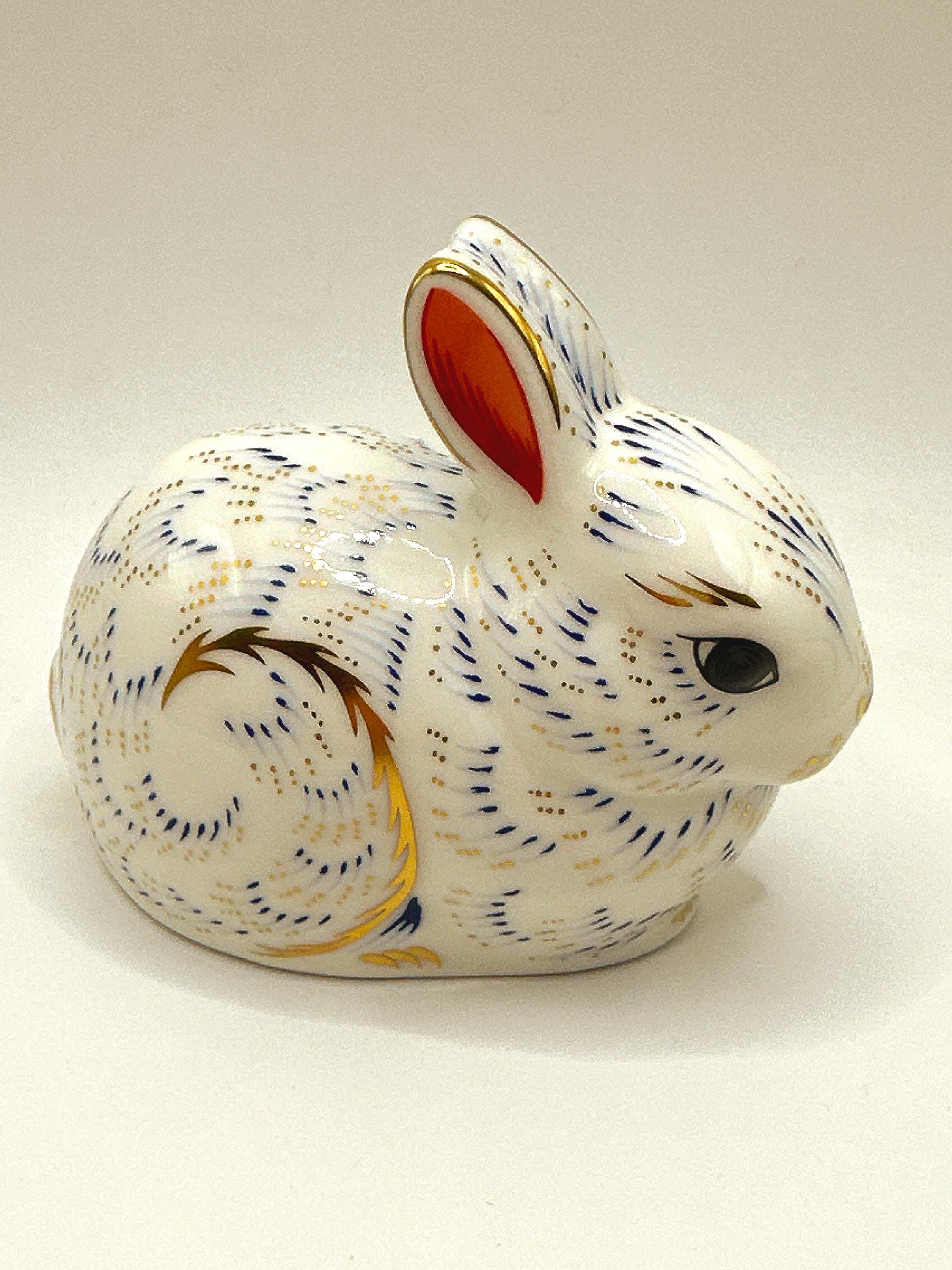 Royal Crown Derby Bunny Paper Weight ( Boxed) - Etsy Canada