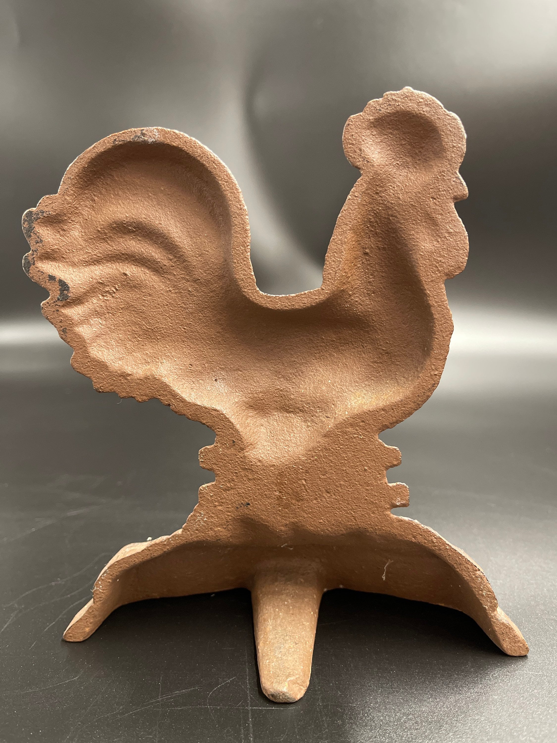 Vintage Cast Iron Rooster Etsy