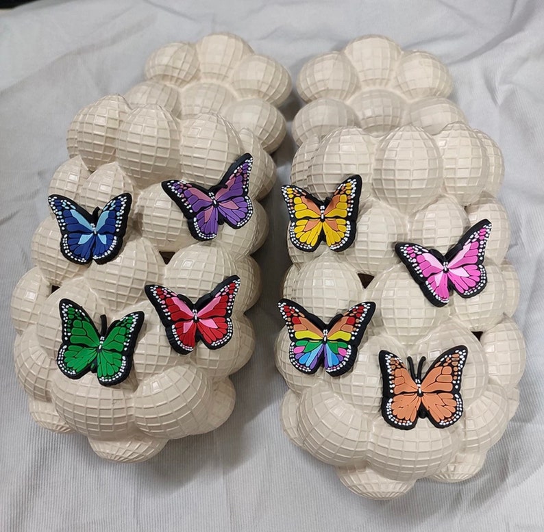 Bronax Bubble Slides With Charms - Etsy