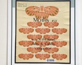 Moth Filler Stencil