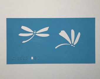 Dragonfly Stencil - A4 A3 Size 190 Micron Mylar Reusable Flexible Home ...