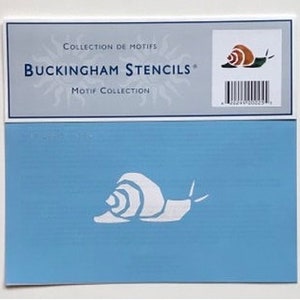 Pochoir d’escargot