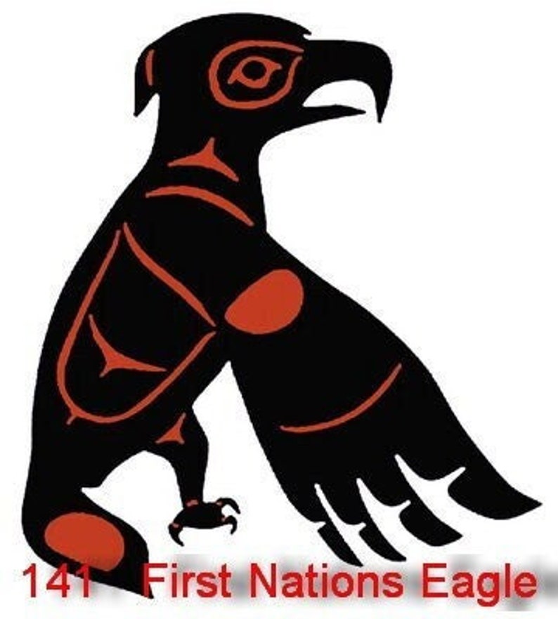 First Nations Eagle Stencil Etsy