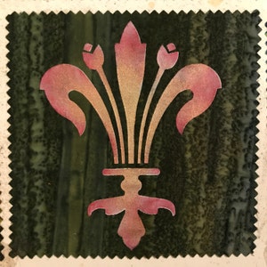 Stencil Fleur de Lis