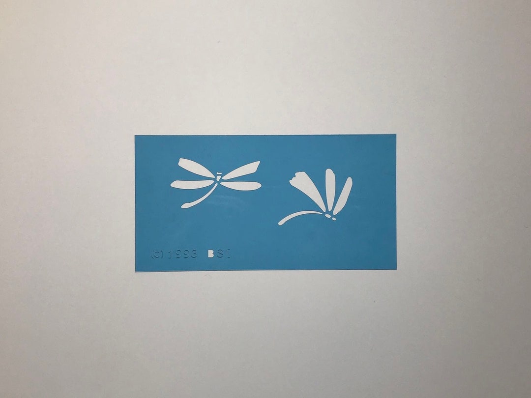 Dragonfly Stencil - Etsy