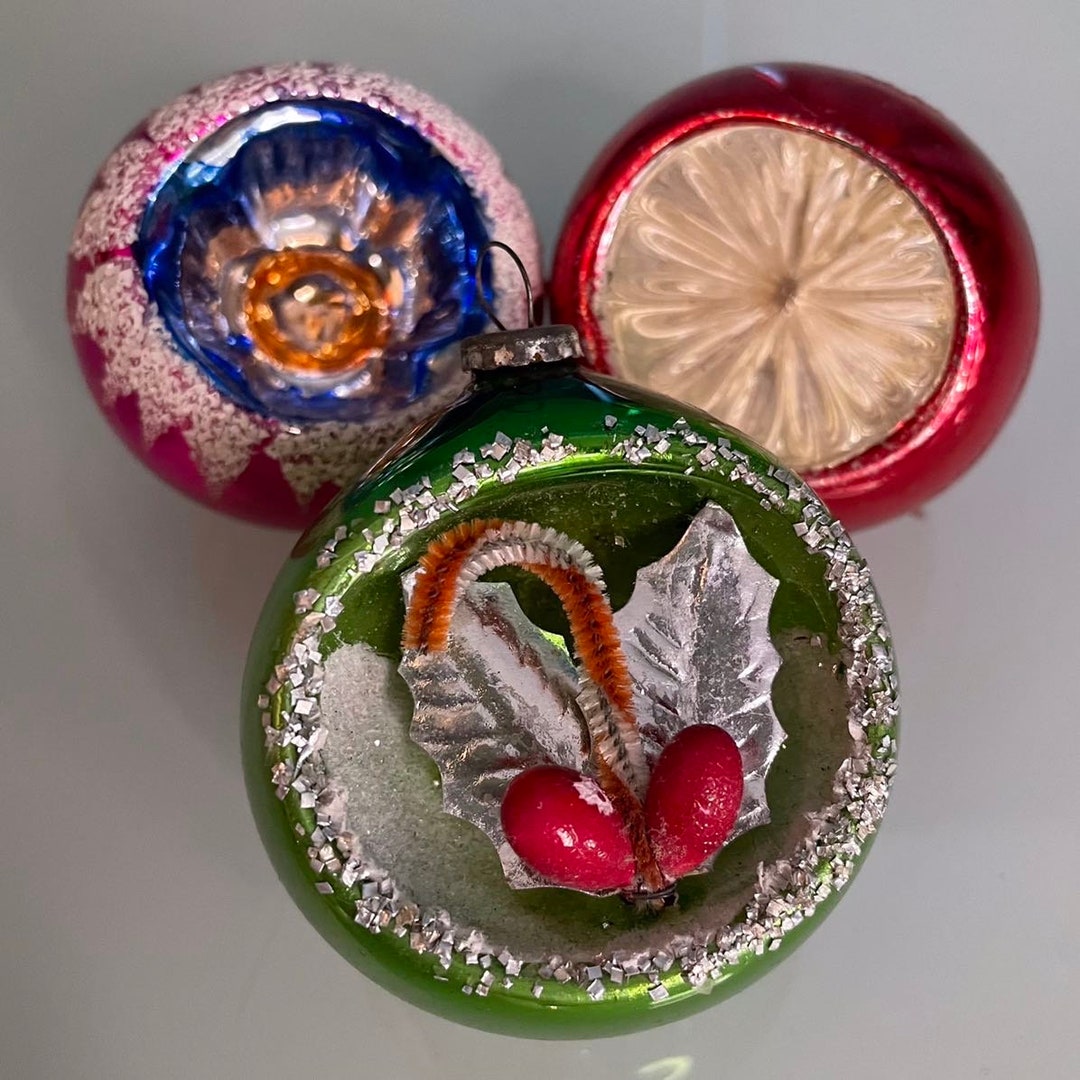 Vintage Mini Christmas Ornaments 
