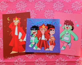 Monkie Kid: Sleepover Postcard