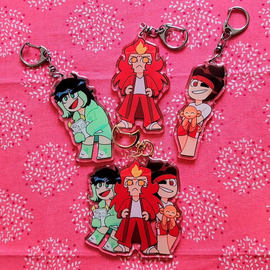 Monkie Kid: Pajama Acrylic Charm 3in - Etsy