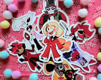 Hazbin Hotel Song Stickers - Etsy 日本