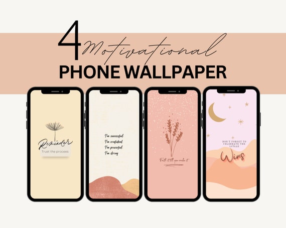 Free custom motivational phone wallpaper templates