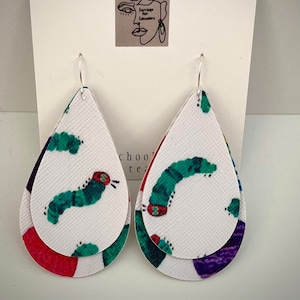 The Very Hungry Caterpillar Earrings