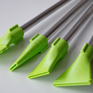 Nieuwe set van 4 rietjessproeiers - Acrylverf gieten / Vloeibare kunst