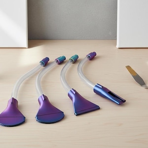 Nuevo juego de 4 boquillas para vertido de pintura acrílica/arte fluido