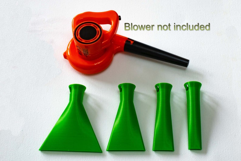 World's smallest blower New Set of 4 Straight Straw Nozzle Attachments Acrylic Paint Pouring / Fluid Art image 1