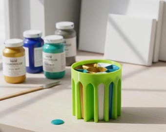 Cup Actylic pouring with 14 funnels pour cup