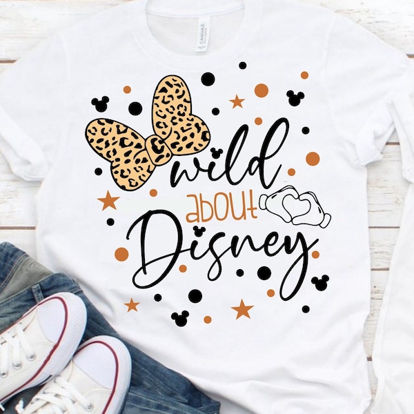 Leopard Print svg inspired by magic SVG, Wild about svg animal kingdom svg, Family trip 2022 svg, 2022 magic vacation svg, Minnie Mouse svg