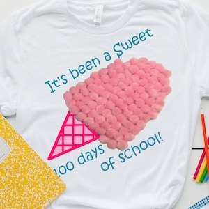 It&#39;s Been a Sweet 100 Days of School SVG and PNG, PDF, 100th Day of School Svg and Sublimation Files, Printable for Iron On Tshirt Transfers