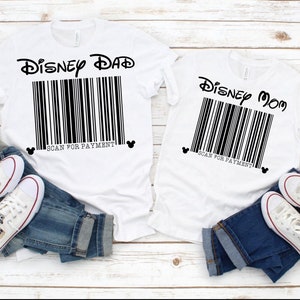 Dad SVG Just Here to Pay for Everything SVG geïnspireerd door Disne SVG PNG Mickey Head SVG Scannen voor betaling SVG Mickey commercieel gebruik-bestand