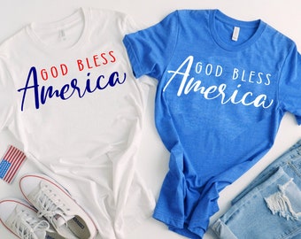 God Bless America svg, 4th of July svg, dxf, eps and png digital file for cricut or silhouette machines