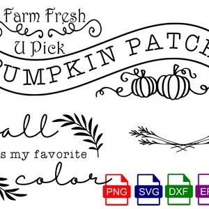Rustic Fall SVG Bundle, Farmhouse Fall Svg , Autumn SVG, Fall Decor Svg ...
