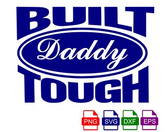 Gebouwde vader stoere SVG, vaders dag SVG, vaders dag PNG, vaders dag SVG voor shirt, grappige vaders dag SVG, vaders dag cadeau van kinderen