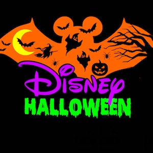 Mickeys Não tão assustador Halloween svg, Doces ou travessuras na rua principal svg, Family Halloween 2022 Arquivos SVG, SVG, Dxf, Eps e Png incluídos