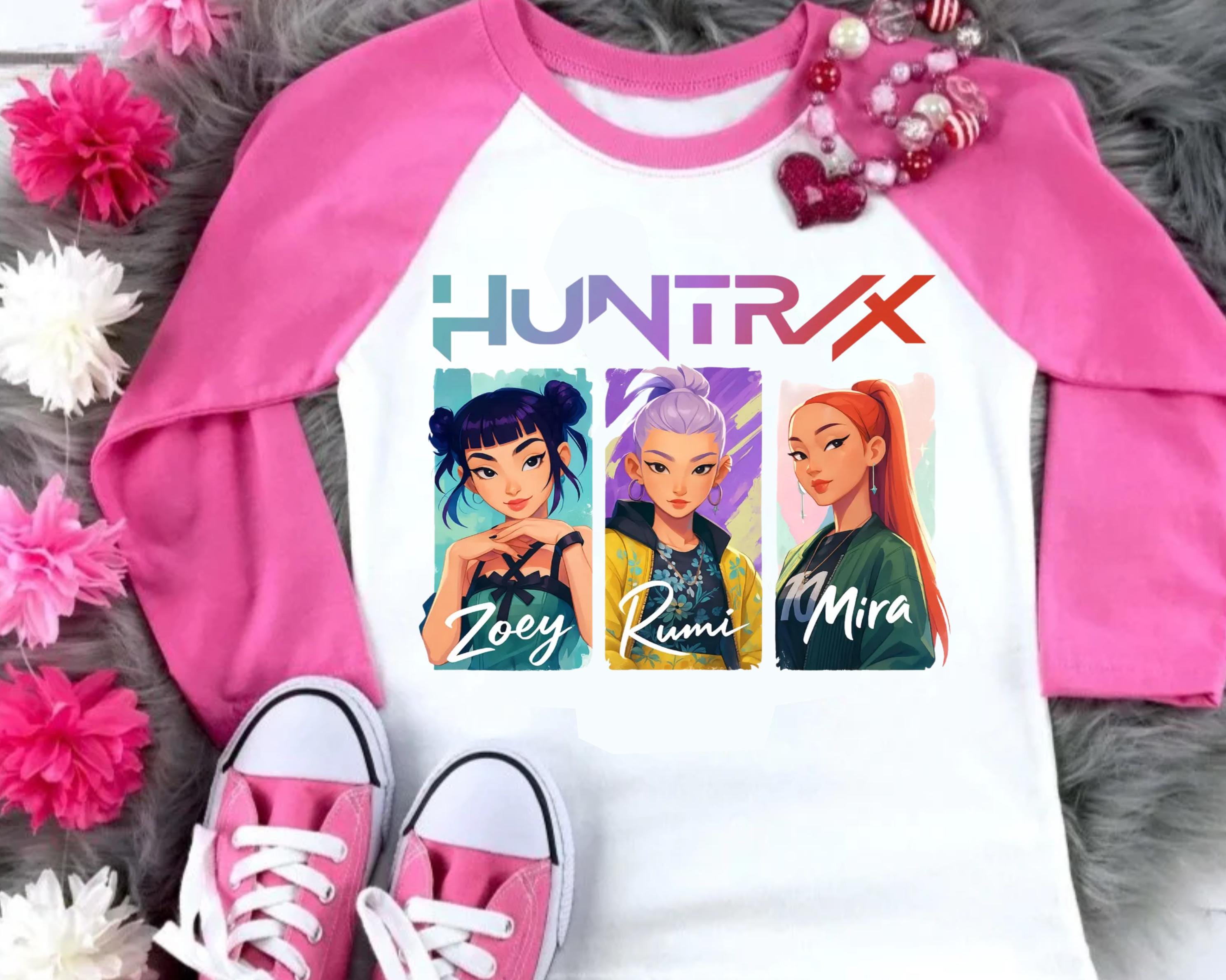 Kpop Demon PNG, Kpop Sublimation or DTF Files, Huntrix Png Design