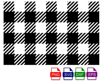 Seamless Buffalo Plaid SVG, Buffalo plaid svg, buffalo plaid pattern svg, Svg, PNG and Dxf files included, Instant download