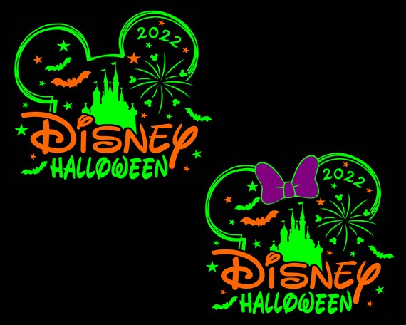 Mickeys Not so Scary Halloween Svg Trick or Treat Down Main - Etsy