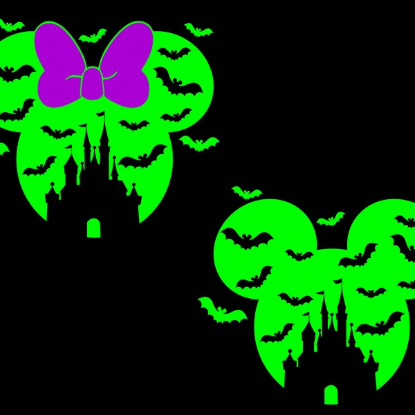 Mickeys Not so scary Halloween svg, Trick or treat down main street svg, Family Vacation 2022 SVG, SVG, Dxf, Eps and Png files included