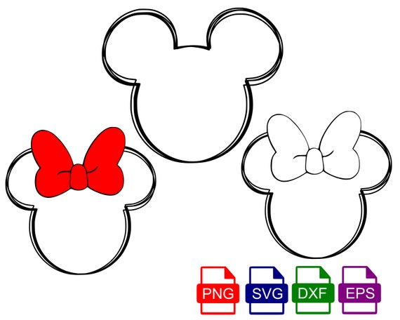 Minnie Mouse, Minnie Mouse Mickey Mouse Silhouette, minnie mouse, head,  mouse, cartoon png